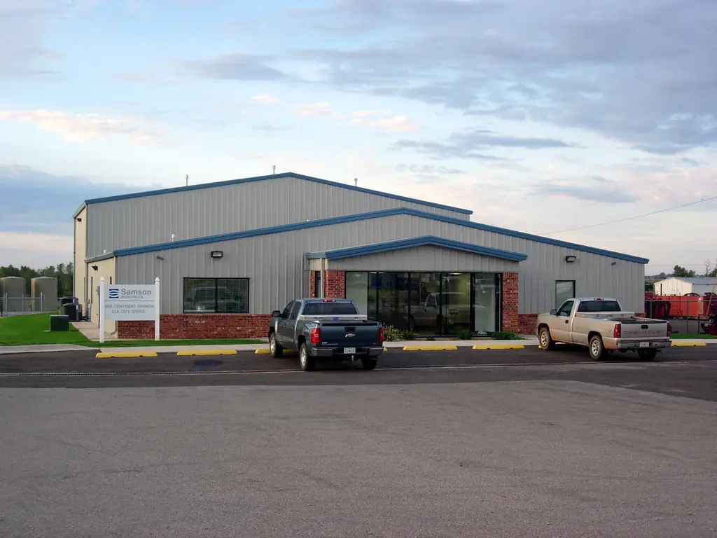 Samson Resources office and industrial building in Elk City, Oklahoma